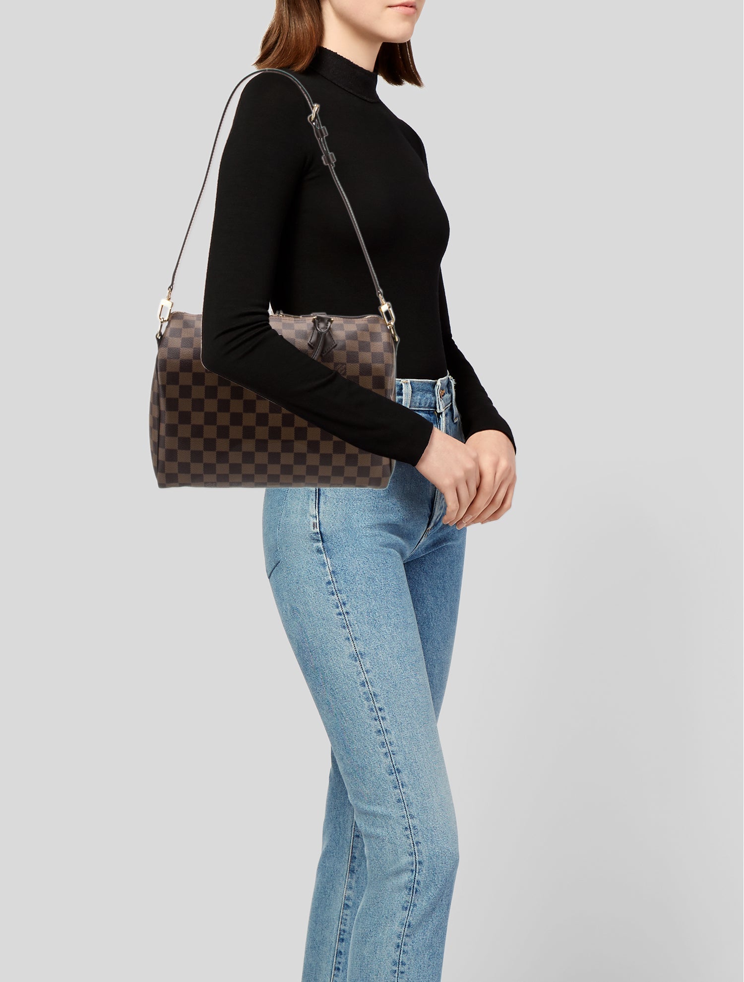 Louis Vuitton Damier Ebene Speedy Bandouliere 30